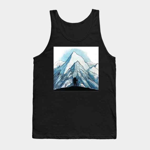 The Pilgrim's Ladder Tank Top by Ciarabarsotti